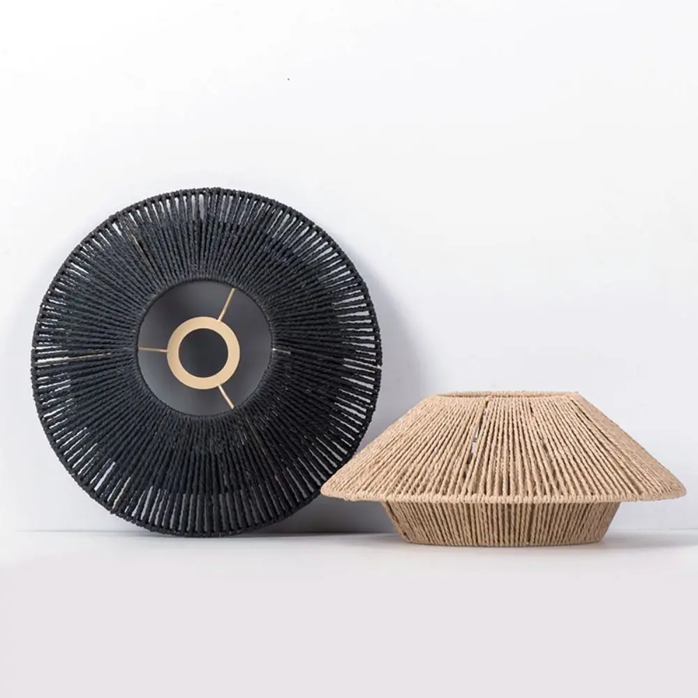 New Paper Weaving Ceiling Light Shade Barrel E27 Simulated Rattan Lamp Shade Simplicity Hand-woven Light Cover Indoor
New Paper Weaving Ceiling Light Shade Barrel E27 Simulated Rattan Lamp Shade Simplicity Hand-woven Light Cover Indoor