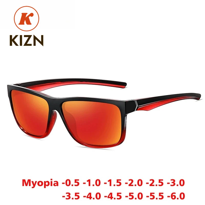 KIZN Square Myopia Sunglasses Men TR90 Polarized Fashion Driving Prescription Eyewear Custom Prescription Glasses -0.50 to -6.0
KIZN Square Myopia Sunglasses Men TR90 Polarized Fashion Driving Prescription Eyewear Custom Prescription Glasses -0.50 to -6.0