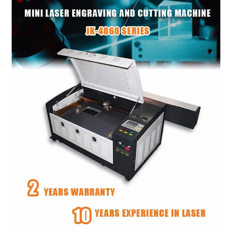 JKJG RUIDA Control Co2 Laser CNC 80W 4060 Laser Engraving Cutter Marking Machine Mini Laser Engraver CNC Router Laser Head Diy
JKJG RUIDA Control Co2 Laser CNC 80W 4060 Laser Engraving Cutter Marking Machine Mini Laser Engraver CNC Router Laser Head Diy