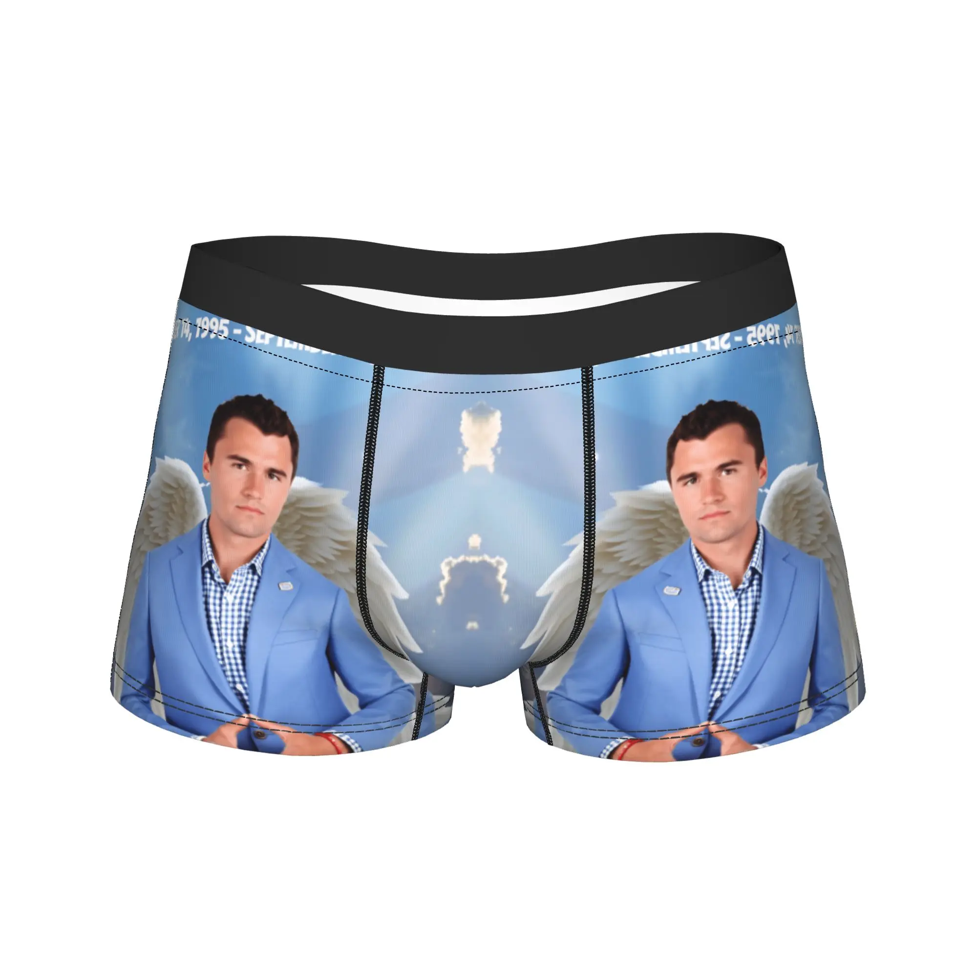 Charlie Kirk Angelic Advocate Boxer Shorts Pouch Underwear High Quality Design Boxer Brief Male Underpants Plus Size 2XL
Charlie Kirk Angelic Advocate Boxer Shorts Pouch Underwear High Quality Design Boxer Brief Male Underpants Plus Size 2XL