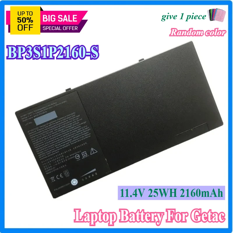 BP3S1P2160 BP3S1P2160-S Laptop Battery for Getac F110 Tablet Series G8M3X2 441857100001 P/N:24285710000 11.4V 25WH 2160mAh
BP3S1P2160 BP3S1P2160-S Laptop Battery for Getac F110 Tablet Series G8M3X2 441857100001 P/N:24285710000 11.4V 25WH 2160mAh