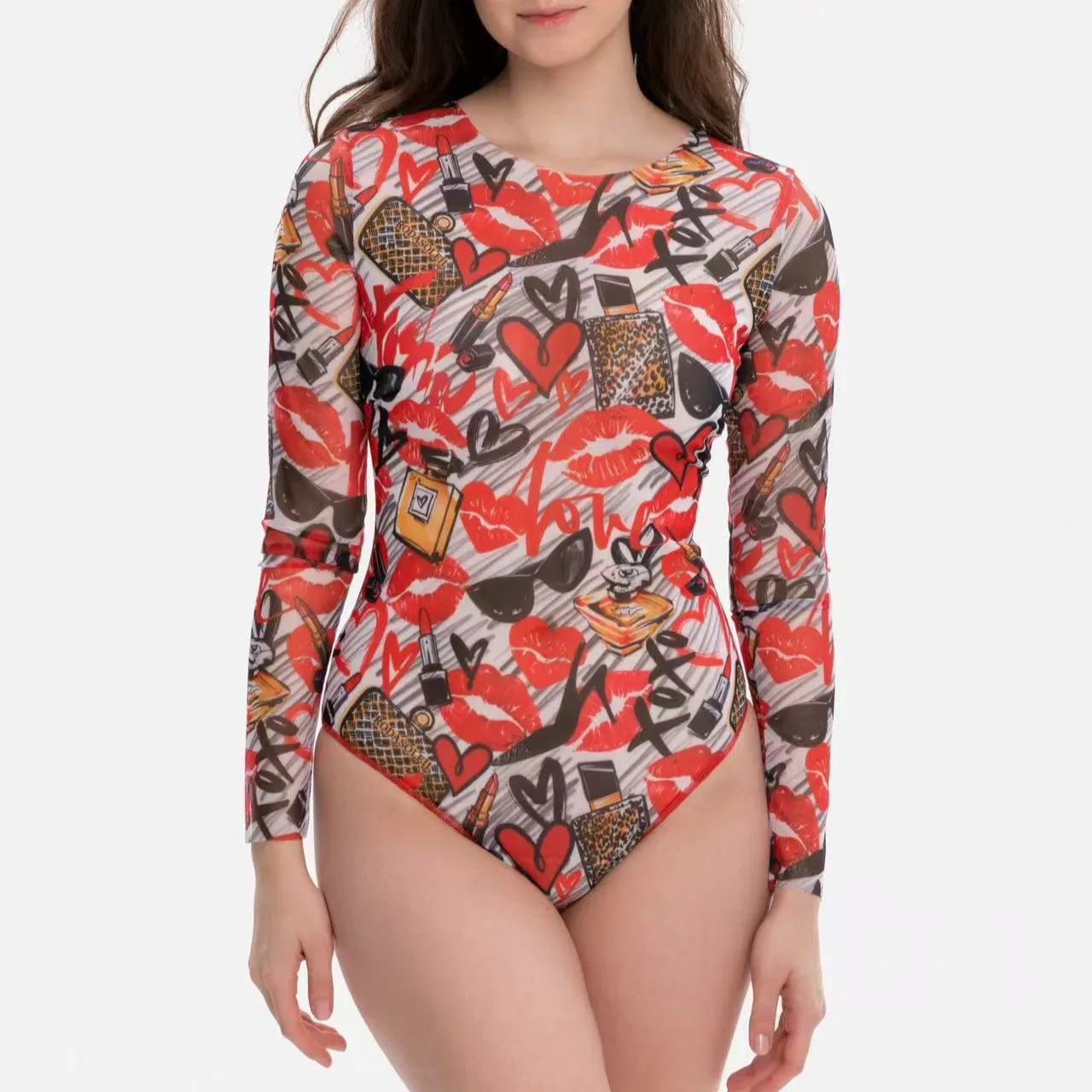 Ретро купальник с длинным рукавом, цельный купальник, женский купальник 2026, новый сексуальный купальный костюм с высоким вырезом, женское монокини Купальник
Ретро купальник с длинным рукавом, цельный купальник, женский купальник 2026, новый сексуальный купальный костюм с высоким вырезом, женское монокини Купальник