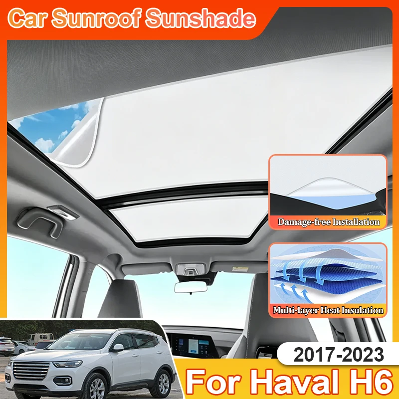For Haval H6 Accesorios MK2 2017 2018~2023 Electrostatic Adsorption Car Sunscreen Sunshade Cover UV Protection Car Accessories
For Haval H6 Accesorios MK2 2017 2018~2023 Electrostatic Adsorption Car Sunscreen Sunshade Cover UV Protection Car Accessories