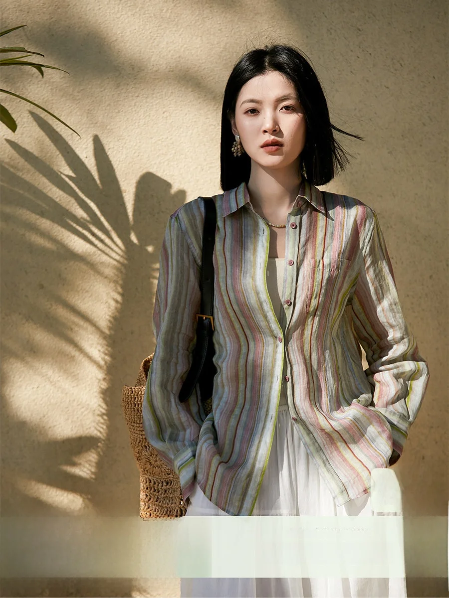 Xhange Lazy Quality Silk Shirt Breathable Comfortable Straight Cut Long Sleeve Women's Business Casual Shirt Spring 2026
Xhange Lazy Quality Silk Shirt Breathable Comfortable Straight Cut Long Sleeve Women's Business Casual Shirt Spring 2026