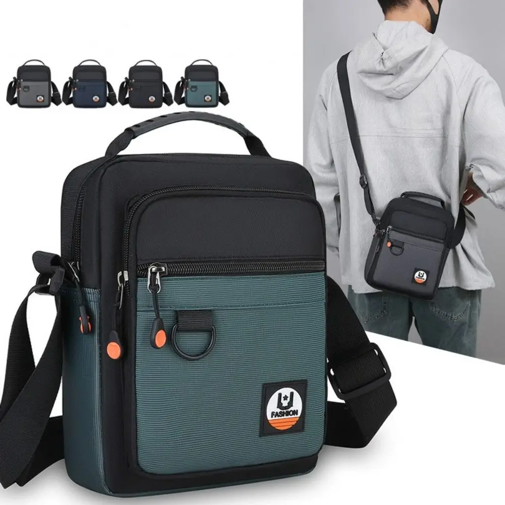 Fashion Oxford Shoulder Bags Waterproof Wear-resistant Men Crossbody Bags Large Capacity Mobile Phone Bag
Fashion Oxford Shoulder Bags Waterproof Wear-resistant Men Crossbody Bags Large Capacity Mobile Phone Bag