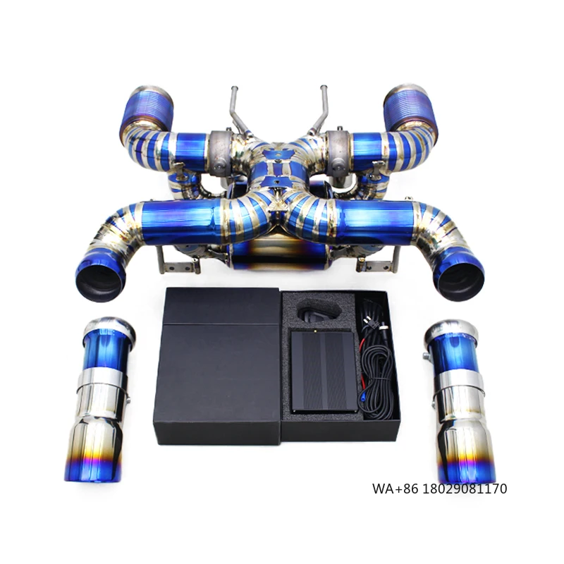 Exhaust Pipe with Valve Control System Catback Exhaust Pipes Muffler for 720S 4.0T 2017-2019 Racing Titanium Alloy
Exhaust Pipe with Valve Control System Catback Exhaust Pipes Muffler for 720S 4.0T 2017-2019 Racing Titanium Alloy