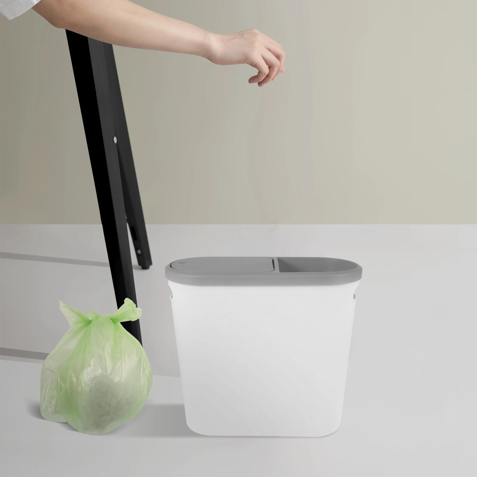 Press Lid Plastic Trash Can Large Capacity Garbage Bin for Kitchen Bathroom Bedroom Living Room Trash Can Kitchen
Press Lid Plastic Trash Can Large Capacity Garbage Bin for Kitchen Bathroom Bedroom Living Room Trash Can Kitchen