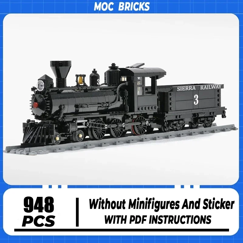 Серия City Train Moc Building Bricks Железнодорожный номер. 3, модель локомотива, технология, модульные блоки, сборка колков, игрушки, подарки
Серия City Train Moc Building Bricks Железнодорожный номер. 3, модель локомотива, технология, модульные блоки, сборка колков, игрушки, подарки