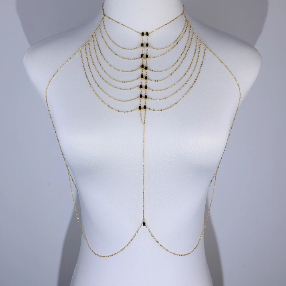 2025 NEW Summer Hot Fashion Adjusted Chain Body Chain Waist Chain Chest Chain Necklace Sexy Women Jewelry Accessory
2025 NEW Summer Hot Fashion Adjusted Chain Body Chain Waist Chain Chest Chain Necklace Sexy Women Jewelry Accessory