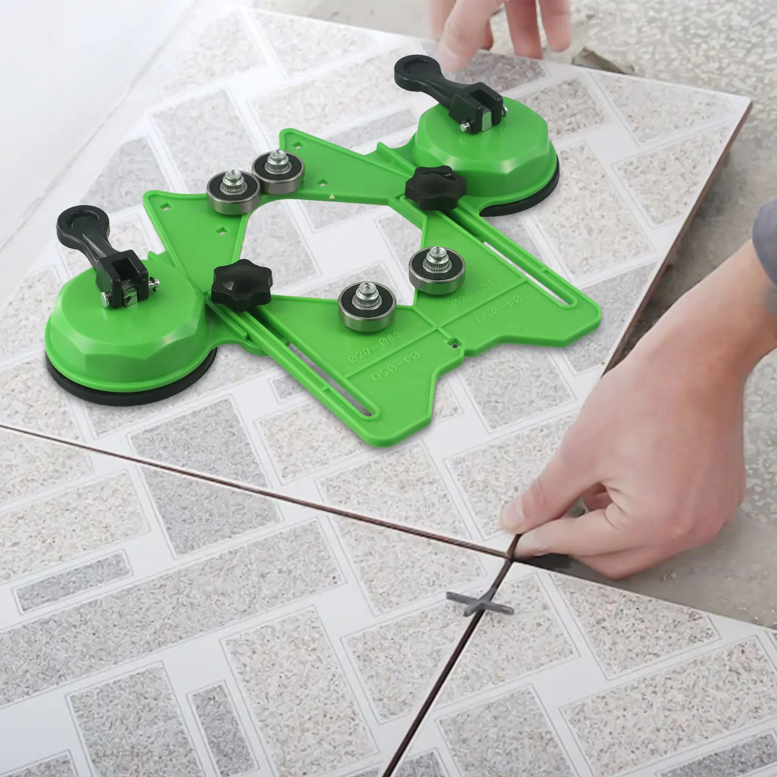 As Shown The Picture Glass Tile Drill Guide Stable Positioner Thickened Rubber Sucker Closed Bearing Convenient Drilling
As Shown The Picture Glass Tile Drill Guide Stable Positioner Thickened Rubber Sucker Closed Bearing Convenient Drilling