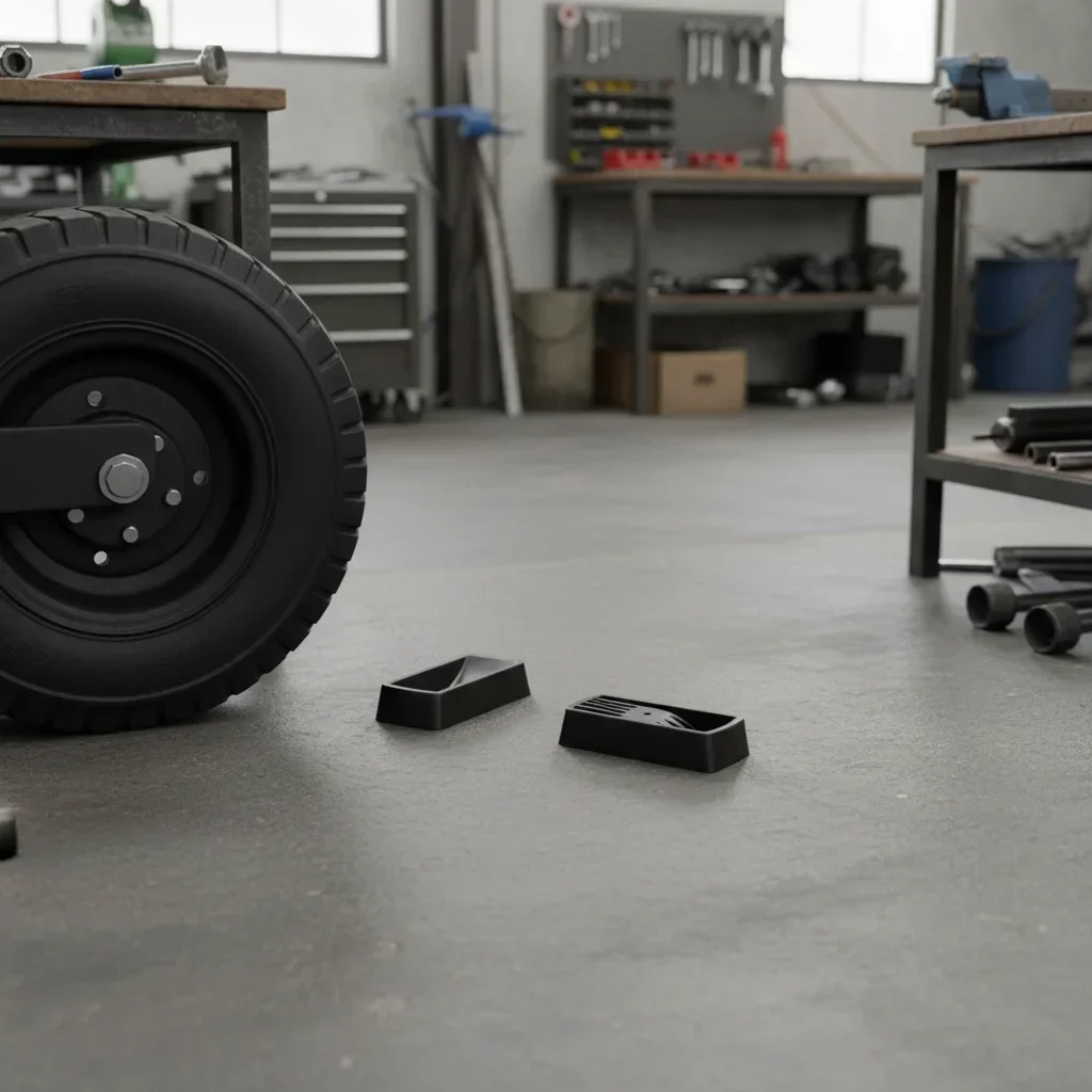 Caster Support Rubber Trailer Chock For Secure Parking Black Stability For Outdoor Use Wide Application For RVs Roller Stopper
Caster Support Rubber Trailer Chock For Secure Parking Black Stability For Outdoor Use Wide Application For RVs Roller Stopper