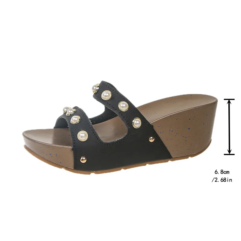 2025 Designer New Sexy Fashion Women'S Sandals New Round Toe Thick Sole Beach Slippers For Women In Large Size Sandalias Planas
2025 Designer New Sexy Fashion Women'S Sandals New Round Toe Thick Sole Beach Slippers For Women In Large Size Sandalias Planas