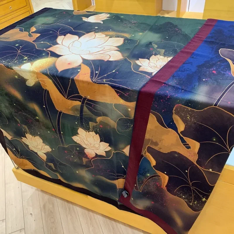 High-end Elegant Women's Exquisite Lotus Butterfly Double-sided Print Quality Silk Wool Handrolled Edge Large Square Scarf Shawl
High-end Elegant Women's Exquisite Lotus Butterfly Double-sided Print Quality Silk Wool Handrolled Edge Large Square Scarf Shawl