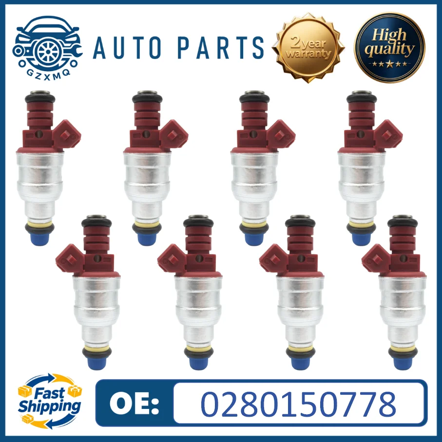8pcs Fuel Injectors 0280150778 for BMW 530i 540i 740i 740il 840ci 3.0L 4.0L 4.4L V8 1993-1998
8pcs Fuel Injectors 0280150778 for BMW 530i 540i 740i 740il 840ci 3.0L 4.0L 4.4L V8 1993-1998