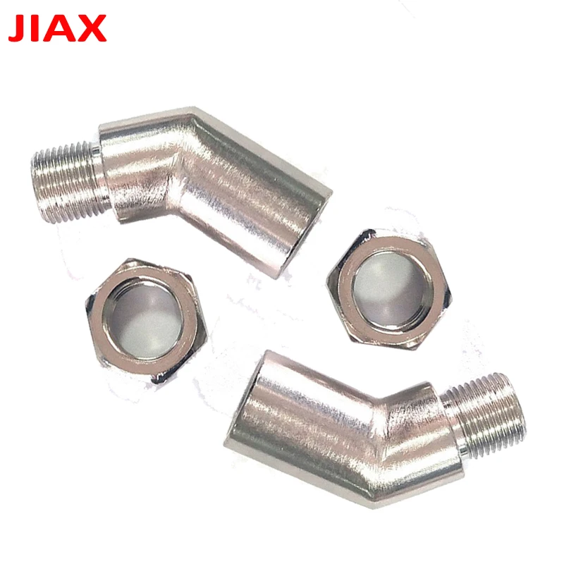 45 Degree M18X1.5 Thread O2 Sensor Extender Spacer Car Exhaust Pipe Oxygen Sensor Connector Repair Accessories
45 Degree M18X1.5 Thread O2 Sensor Extender Spacer Car Exhaust Pipe Oxygen Sensor Connector Repair Accessories