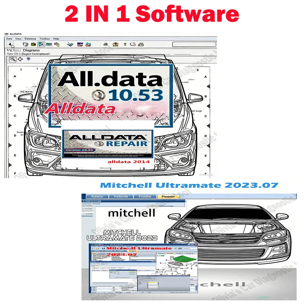 MITCHell ULTRAMATE 2023.07 OBD2 Scanner COMPLETE ADVANCED ESTIMATING SYSTEM + Alldata 10.53 car accessories Car Repair Software
MITCHell ULTRAMATE 2023.07 OBD2 Scanner COMPLETE ADVANCED ESTIMATING SYSTEM + Alldata 10.53 car accessories Car Repair Software
