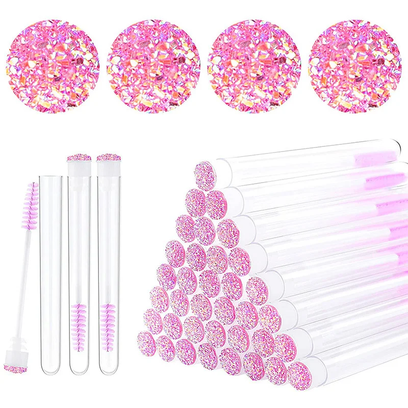 50Pcs Eyelash Brush Tube Disposable Mascara Wands Tube Reusable Lash Spoolies Brush Dust-proof Cleaner Storage Tubes
50Pcs Eyelash Brush Tube Disposable Mascara Wands Tube Reusable Lash Spoolies Brush Dust-proof Cleaner Storage Tubes