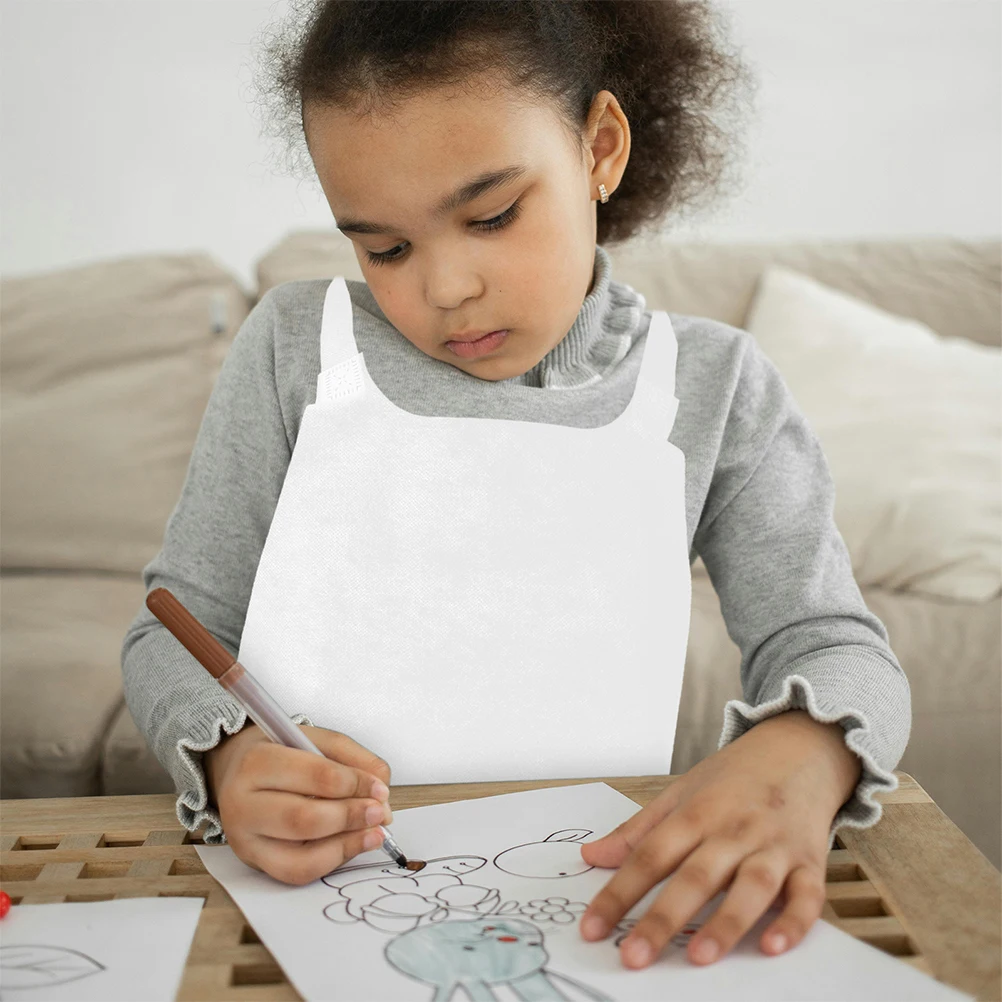 20pcs Waterproof Painting Aprons For Kids Nonwoven Diy Craft Smocks Easy Clean Childrens Art Apron Kids Painting Aprons
20pcs Waterproof Painting Aprons For Kids Nonwoven Diy Craft Smocks Easy Clean Childrens Art Apron Kids Painting Aprons