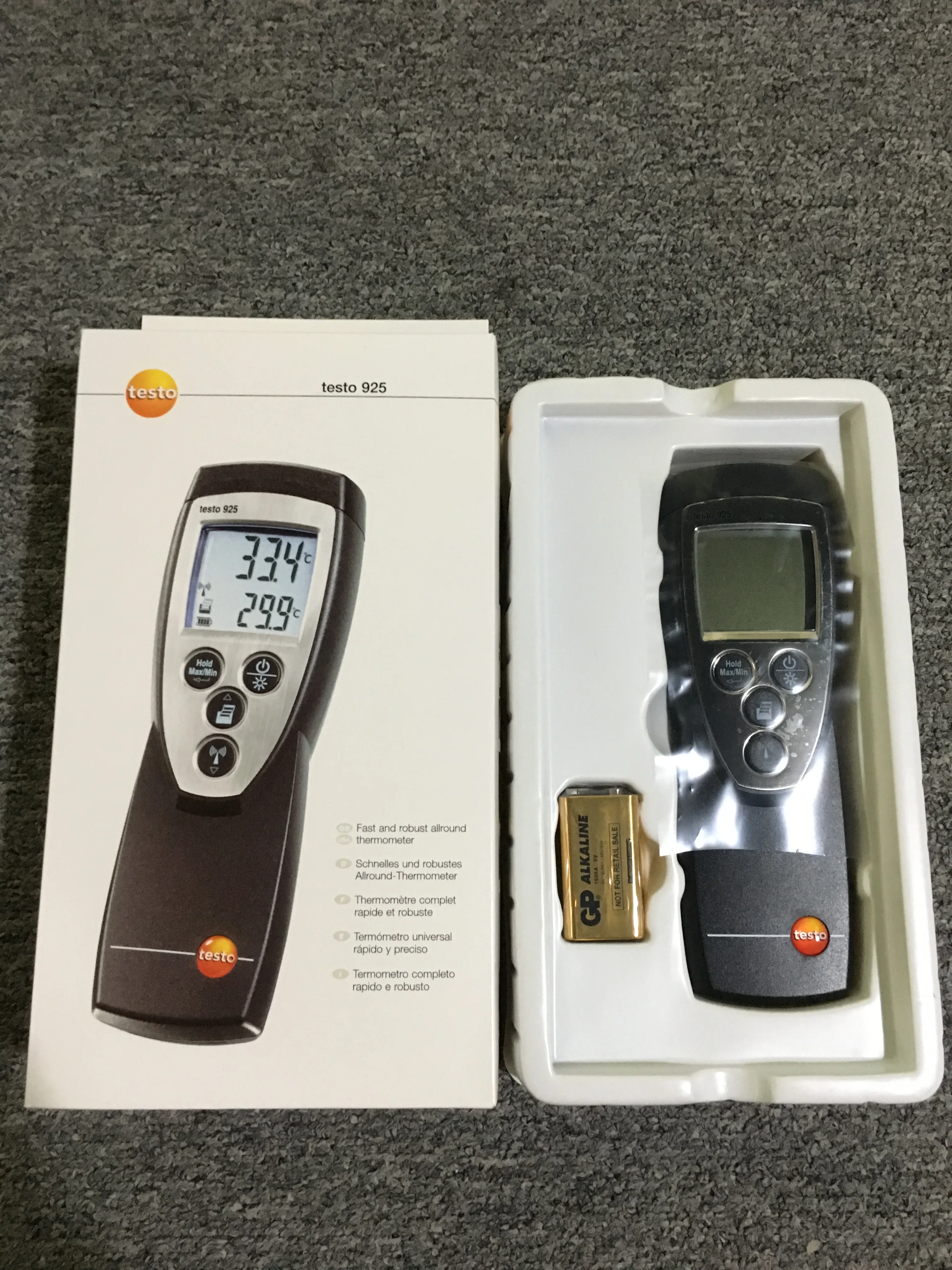 Прибор для измерения температуры Testo 925 0560 9250 для отопления и кондиционирования воздуха
Прибор для измерения температуры Testo 925 0560 9250 для отопления и кондиционирования воздуха