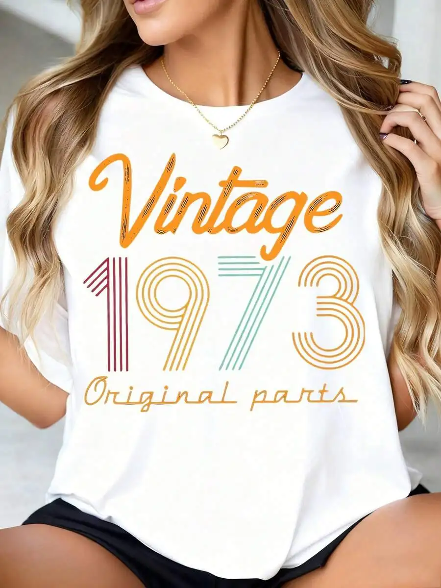 Vintage Retro Black Tee For Women With Colorful Typography Design
Vintage Retro Black Tee For Women With Colorful Typography Design