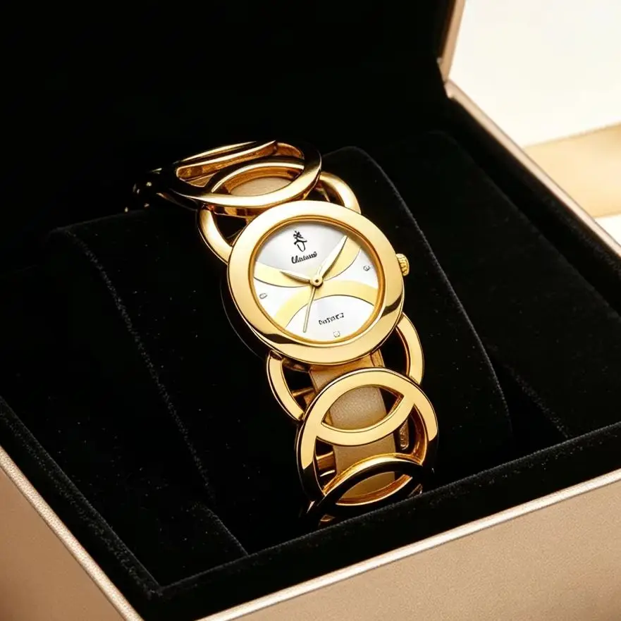 YaLaLuSi Women’s Hollow Chain Bangle Quartz Watch, YaLaLuSi Elegant Two-Tone Dial Dress Watch, Luxury Gold Silver Metal Bracelet Wrist Watch, Fashion Gift Watch for Ladies
YaLaLuSi Women’s Hollow Chain Bangle Quartz Watch, YaLaLuSi Elegant Two-Tone Dial Dress Watch, Luxury Gold Silver Metal Bracelet Wrist Watch, Fashion Gift Watch for Ladies