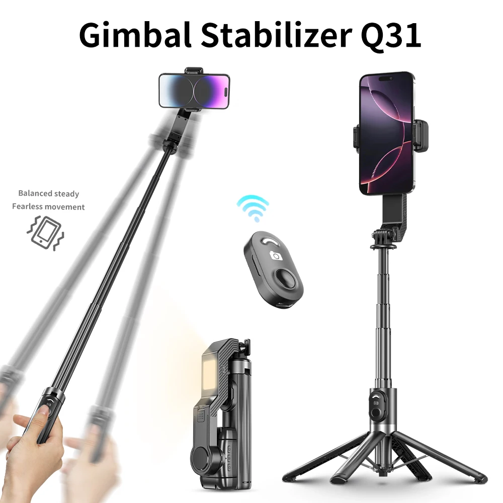 Selfie Stick Tripod Extendable Mobile Phone Stabilizer with Bluetooth Wireless Remote Control and Flash Portable Phone Holder
Selfie Stick Tripod Extendable Mobile Phone Stabilizer with Bluetooth Wireless Remote Control and Flash Portable Phone Holder