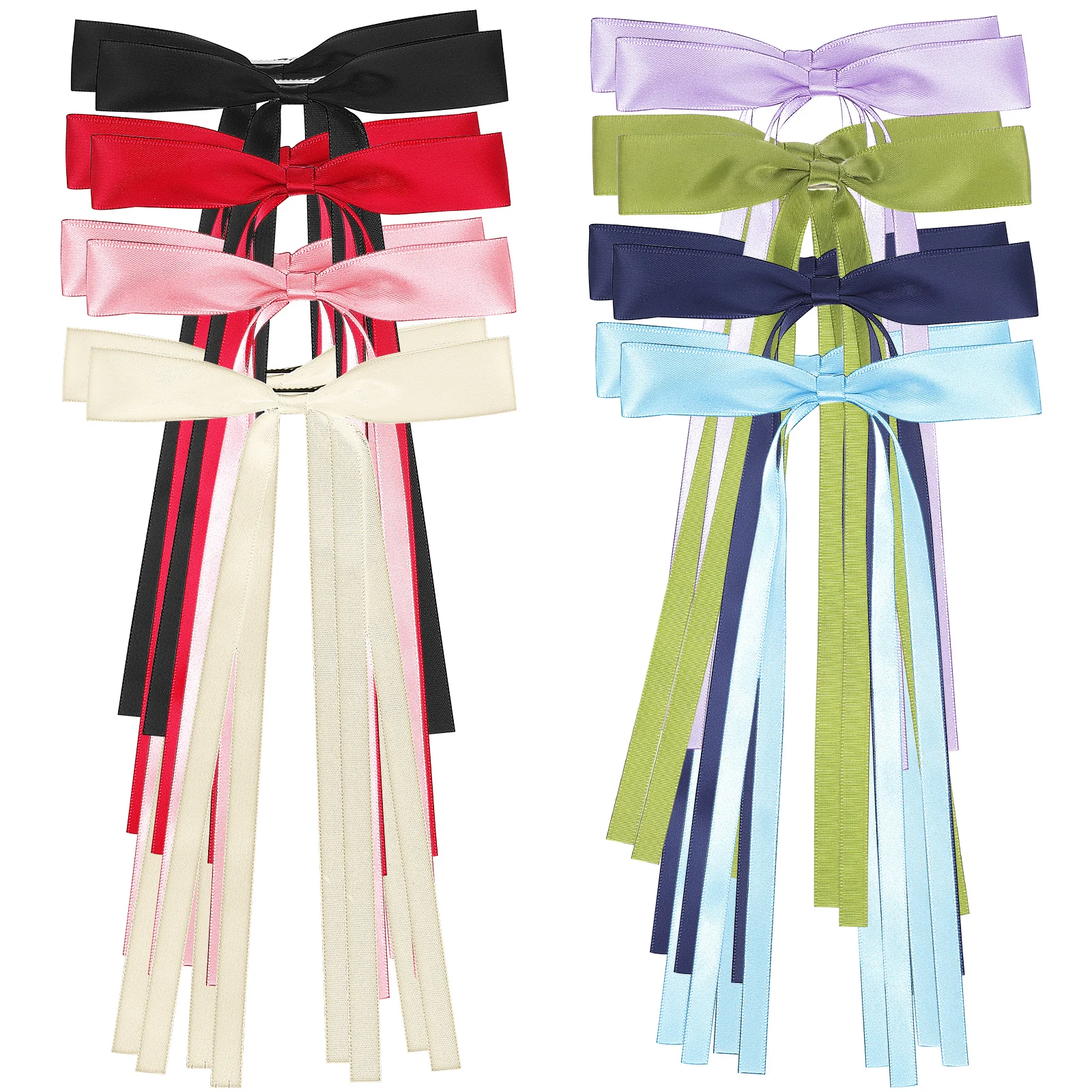 16 Pcs Bow Clips Cute Hair Bows Long Tails Girls Women Daily Wear Parties Weddings Ribbon Bows Styling Accessories Hair Care
16 Pcs Bow Clips Cute Hair Bows Long Tails Girls Women Daily Wear Parties Weddings Ribbon Bows Styling Accessories Hair Care