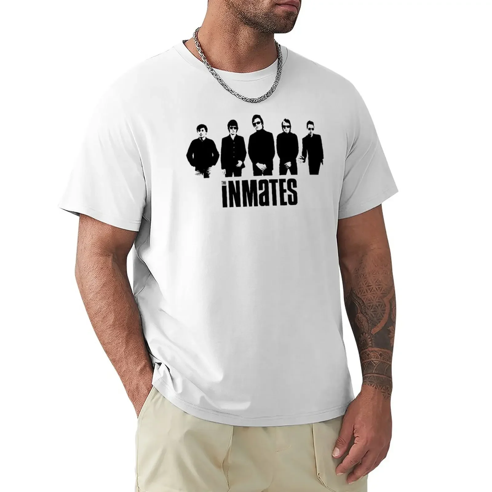 THE INMATES LONDON PUB ROCK T-SHIRT T-Shirt oversizeds graphics men t shirts sweat Short sleeve tee mens vintage t shirts
THE INMATES LONDON PUB ROCK T-SHIRT T-Shirt oversizeds graphics men t shirts sweat Short sleeve tee mens vintage t shirts