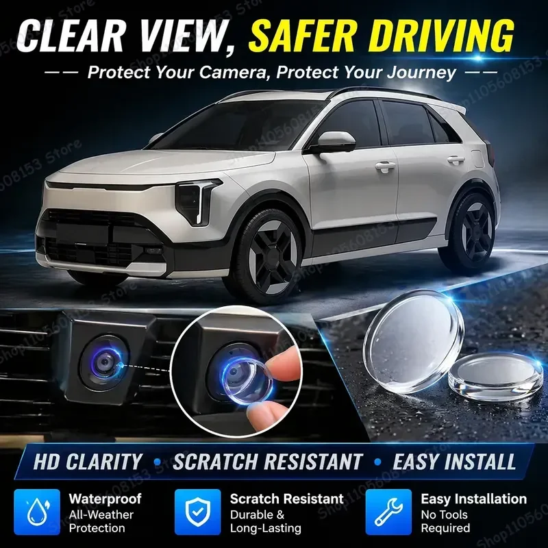 For KIA NIRO 2016–2026 360 Degree Reverse Camera Lens Cover Anti Scratch PC Protector Sticker Set Smart Parking Aid Backup
For KIA NIRO 2016–2026 360 Degree Reverse Camera Lens Cover Anti Scratch PC Protector Sticker Set Smart Parking Aid Backup