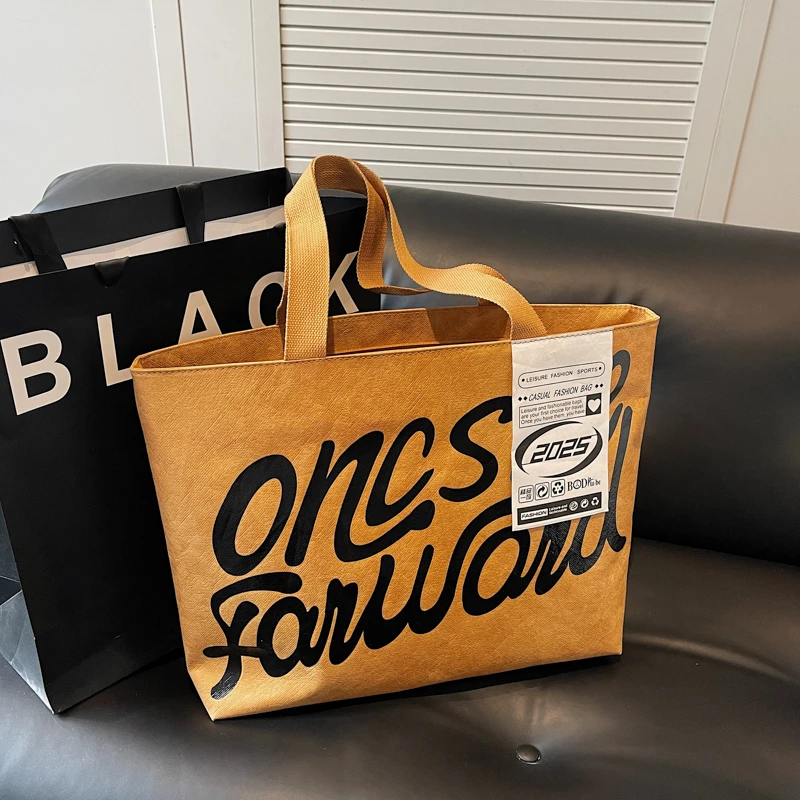 2025 New Korean Large Capacity Shoulder Bag For Women Fashion Casual Travel Handbag Tote Simple Brown Black Lady Commute Bag
2025 New Korean Large Capacity Shoulder Bag For Women Fashion Casual Travel Handbag Tote Simple Brown Black Lady Commute Bag