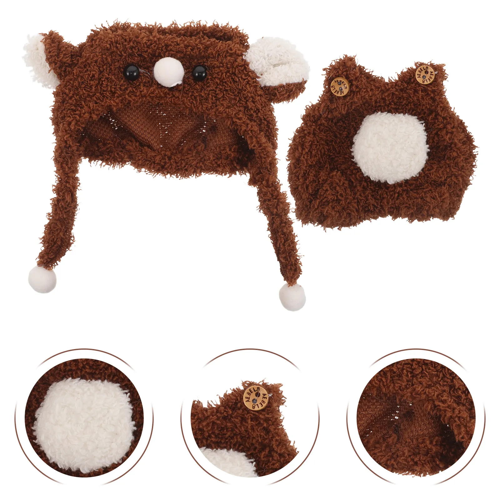 1Set Bear Clothes Outfit Cute Hood Hat Jumpsuit for 17Cm Miniature Soft Comfortable Dress Up Costume Accessories Wardrobe
1Set Bear Clothes Outfit Cute Hood Hat Jumpsuit for 17Cm Miniature Soft Comfortable Dress Up Costume Accessories Wardrobe