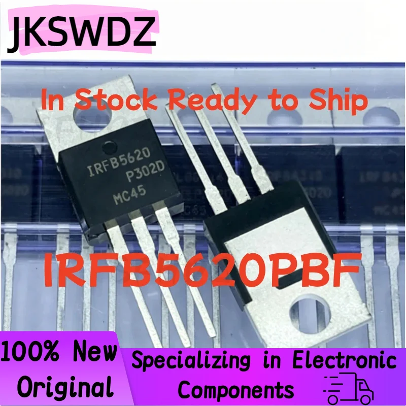 10/20/30PCS IRFB5620 IRFB5620PBF TO-220 200V 18A 100% Brand New N-Channel MOSFETs In Stock Ready to Ship
10/20/30PCS IRFB5620 IRFB5620PBF TO-220 200V 18A 100% Brand New N-Channel MOSFETs In Stock Ready to Ship