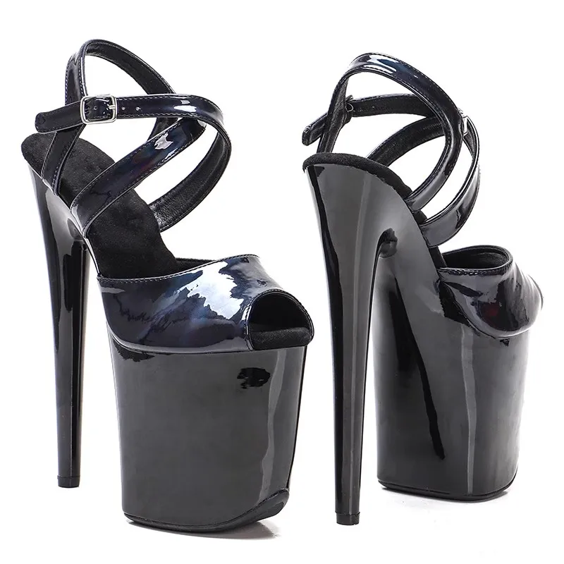 New 20cm/8inches Shiny PU Upper Electroplate Platform High Heel Sandals Sexy Model Shoes Pole Dance Shoes 207
New 20cm/8inches Shiny PU Upper Electroplate Platform High Heel Sandals Sexy Model Shoes Pole Dance Shoes 207