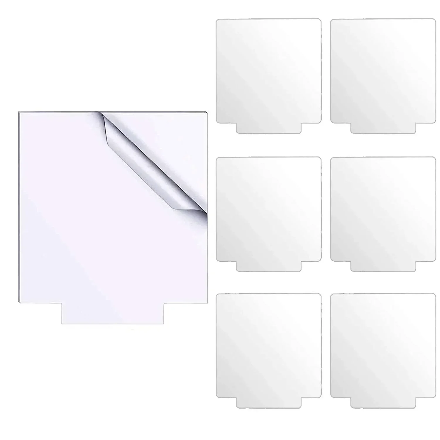 4pcs Acrylic Sheet Clear Cast Round Panel Thick (2mm) for LED Light Base Signs DIY Display Projects Craft 150x125mm
4pcs Acrylic Sheet Clear Cast Round Panel Thick (2mm) for LED Light Base Signs DIY Display Projects Craft 150x125mm