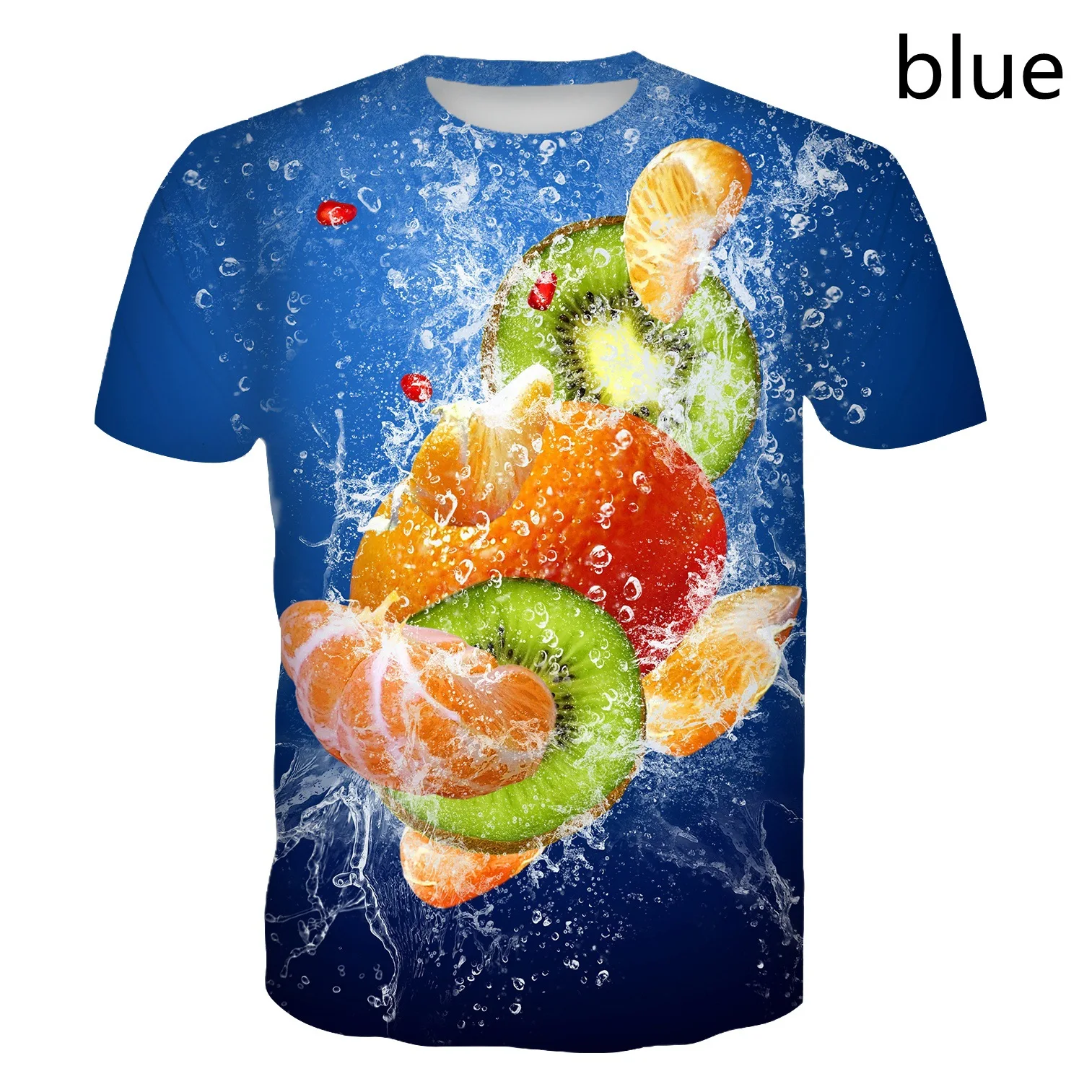 Street fashion men's clothing 3D digital printing fun fruit food graphic short sleeved round neck comfortable casual T-shirt men
Street fashion men's clothing 3D digital printing fun fruit food graphic short sleeved round neck comfortable casual T-shirt men