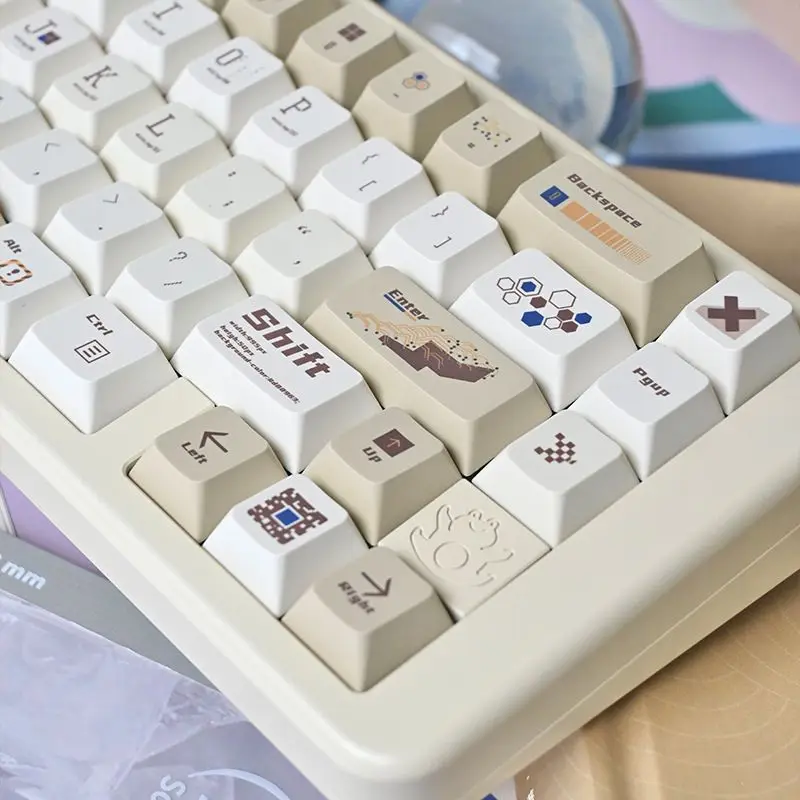 Unknown code keycaps Original factory height PBT light color wind mechanical keyboard Full set of keycaps Sublimation custom per
Unknown code keycaps Original factory height PBT light color wind mechanical keyboard Full set of keycaps Sublimation custom per