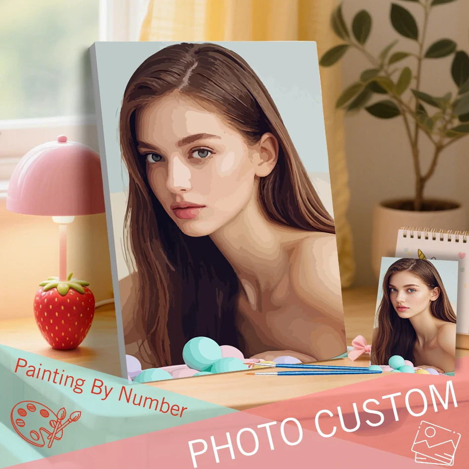 GATYZTORY Paint By Number Customized Photo DIY Personalized Picture With Numbers Graduation season Paint Your Photo By Number
GATYZTORY Paint By Number Customized Photo DIY Personalized Picture With Numbers Graduation season Paint Your Photo By Number