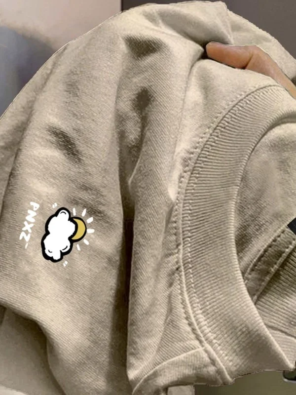 Свободная футболка с коротким рукавом из 100% хлопка для лета, повседневная, удобная, дышащая, с принтом, круглый вырез горловины
Свободная футболка с коротким рукавом из 100% хлопка для лета, повседневная, удобная, дышащая, с принтом, круглый вырез горловины