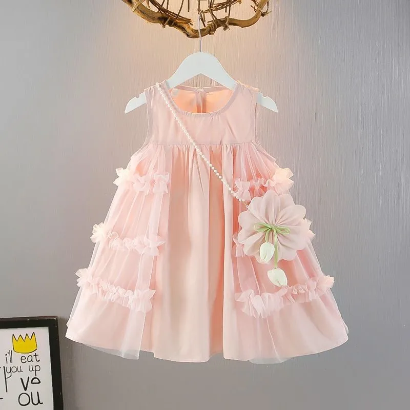 Girls' Dress 2026 Summer New Fashionable Little Girl Princess Dress Summer Children's Vest Dress
Girls' Dress 2026 Summer New Fashionable Little Girl Princess Dress Summer Children's Vest Dress