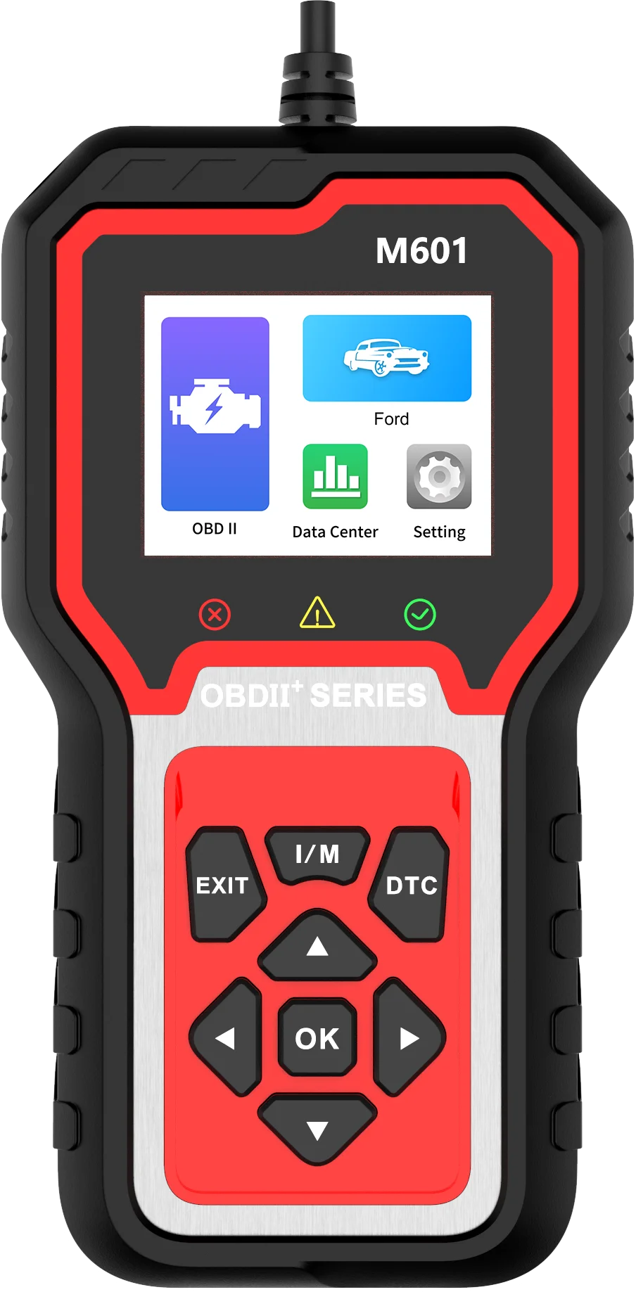 M601 OBDII Scanner Car Fault Diagnostic Tool - EPB Oil Reset, 40000+ DTC, 14 Protocols, 11 Languages, 2.8" Color Screen
M601 OBDII Scanner Car Fault Diagnostic Tool - EPB Oil Reset, 40000+ DTC, 14 Protocols, 11 Languages, 2.8" Color Screen