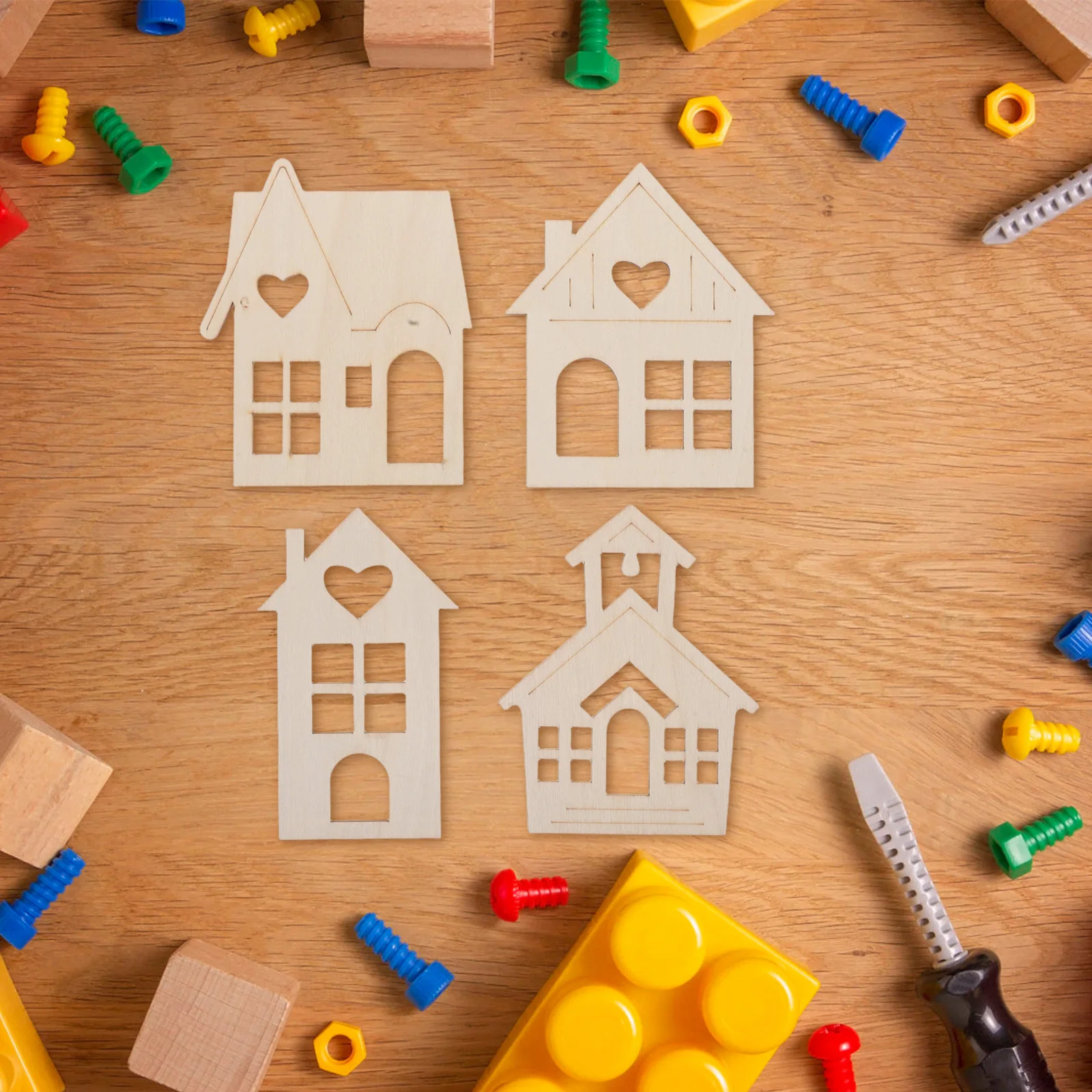 24Pcs Unpainted Wood Ornaments Craft Pieces Unfinished for DIY Painting Xmas Tree Wooden Tags Decorations
24Pcs Unpainted Wood Ornaments Craft Pieces Unfinished for DIY Painting Xmas Tree Wooden Tags Decorations