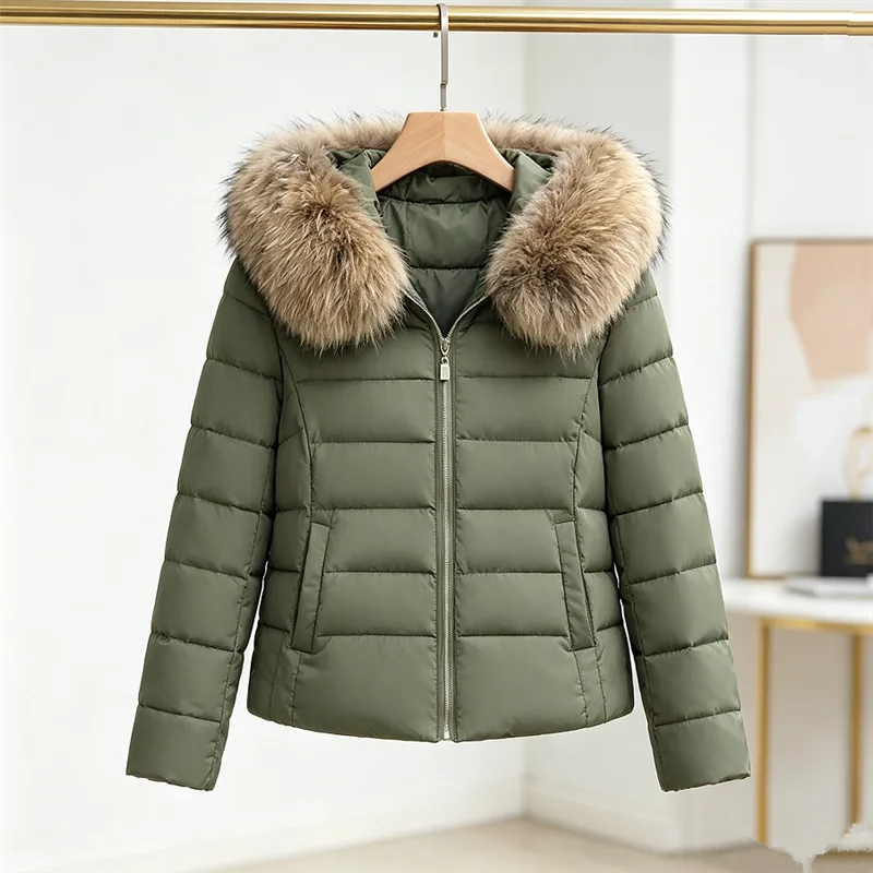 Winter Coat Women Fall Winter Fashion Down Cotton Parkas Coats Parkas Hooded Cropped Thick Warm Casual Women Loose Jacket
Winter Coat Women Fall Winter Fashion Down Cotton Parkas Coats Parkas Hooded Cropped Thick Warm Casual Women Loose Jacket