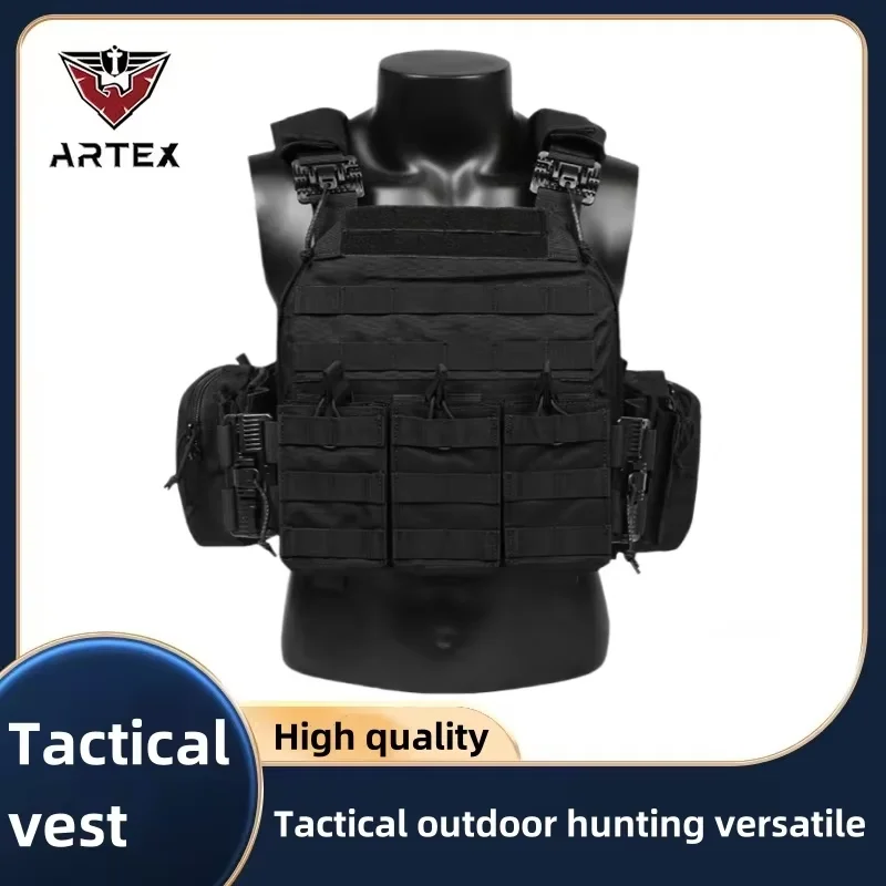 Tactical Vest Outdoor Hunting Plate Carrier Protective Adjustable Vest Airsoft Carrier Combat Equipment Outdoor hunting vest
Tactical Vest Outdoor Hunting Plate Carrier Protective Adjustable Vest Airsoft Carrier Combat Equipment Outdoor hunting vest