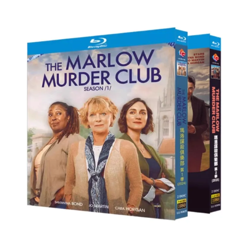 The Marlow Murder Club Season 1-2 (2025) Blu-ray disc 4-D
The Marlow Murder Club Season 1-2 (2025) Blu-ray disc 4-D