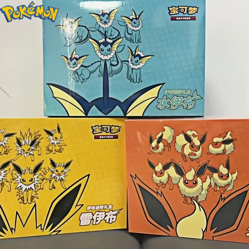 100% Original Game Ptcg Card Chinese Ibrahimovic Advanced Gift Box Reib Fire Eevee Water Eevee Custom Collectible Card Gifts
100% Original Game Ptcg Card Chinese Ibrahimovic Advanced Gift Box Reib Fire Eevee Water Eevee Custom Collectible Card Gifts