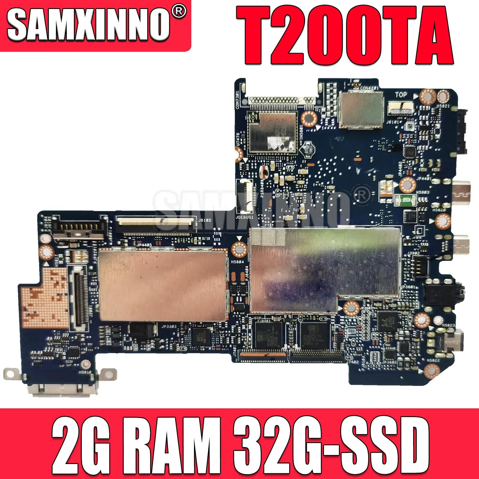 T200TA Mainboard with Z3775 CPU 2G RAM 32G SSD For Asus T200TAC T200TA T200T Laotop Motherboard Tested OK
T200TA Mainboard with Z3775 CPU 2G RAM 32G SSD For Asus T200TAC T200TA T200T Laotop Motherboard Tested OK
