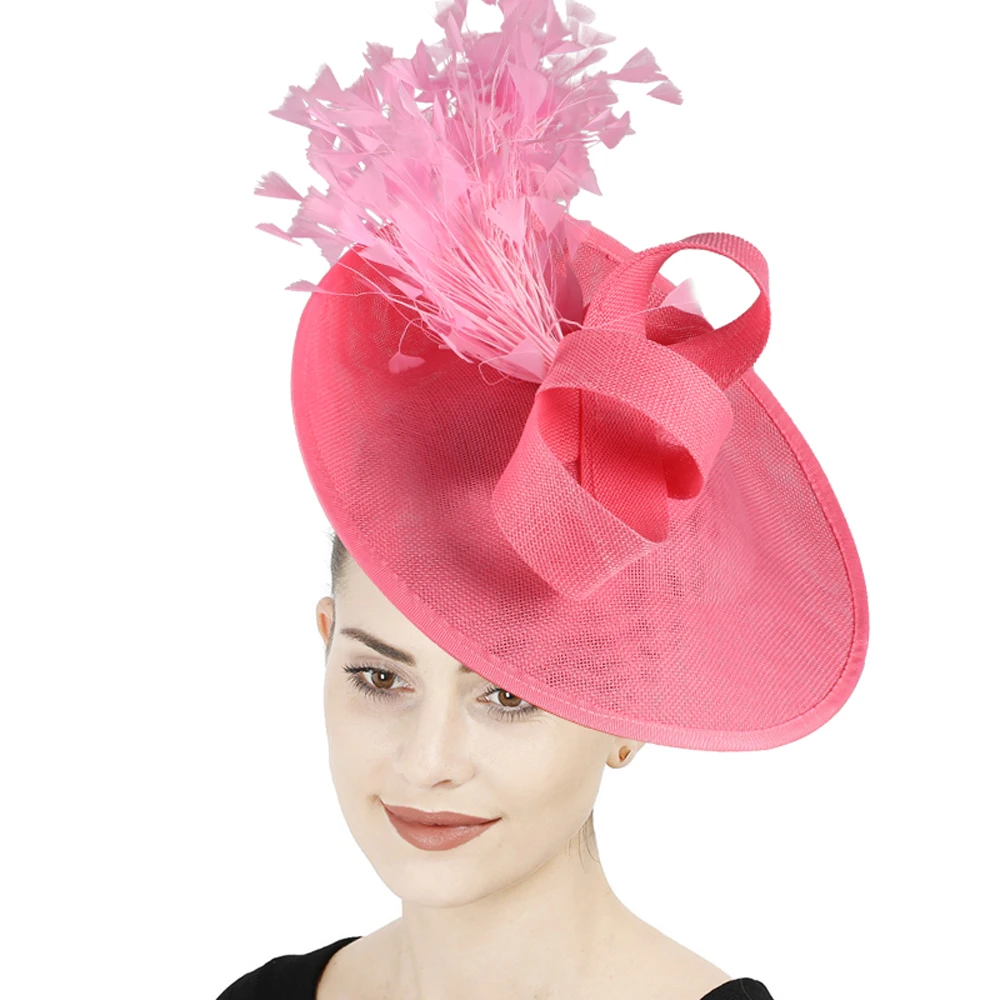 Wedding Elegant Lady Women New Fascinator Hat Clips Hairpins Flower Hair Accessories Women Church Hat Cocktail Feather Headwear
Wedding Elegant Lady Women New Fascinator Hat Clips Hairpins Flower Hair Accessories Women Church Hat Cocktail Feather Headwear