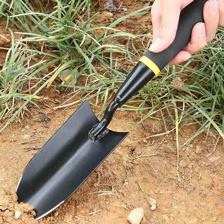 Сверхмощная садовая лопата из углеродистой стали, шпатель для посадки с нескользящей резиновой ручкой для копания почвы, пересадки, садовый инструмент
Сверхмощная садовая лопата из углеродистой стали, шпатель для посадки с нескользящей резиновой ручкой для копания почвы, пересадки, садовый инструмент