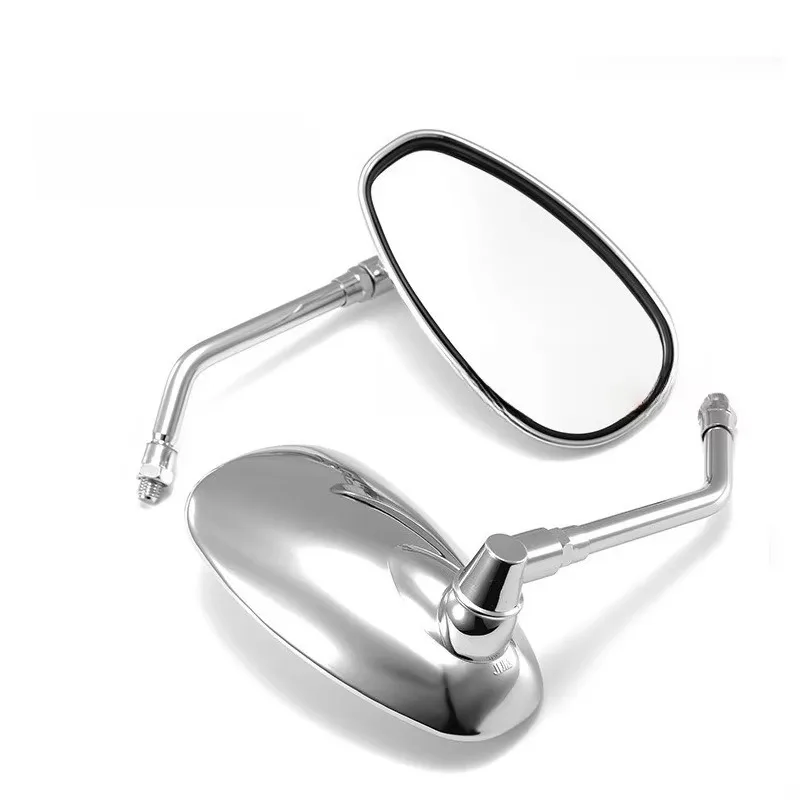 Poer For 1Pair Universal 10mm Motorcycle Rearview Mirrors Parts For Harley Electroplated Kawasaki Reflector Rearview Mirror
Poer For 1Pair Universal 10mm Motorcycle Rearview Mirrors Parts For Harley Electroplated Kawasaki Reflector Rearview Mirror