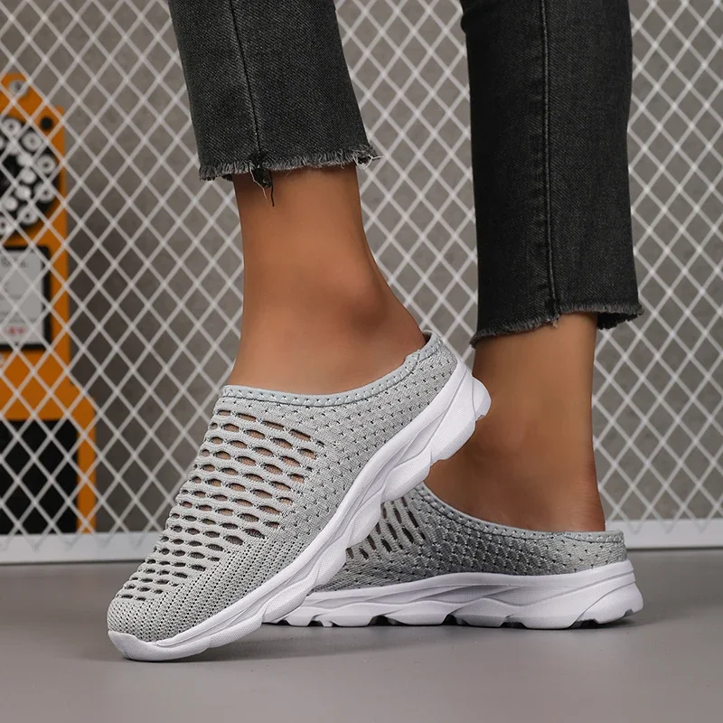 Breathable Mesh Slippers for Women Men Summer Lightweight Anti-Slip Home Shoes Soft Comfort Flip Flops Casual Indoor Outdoor
Breathable Mesh Slippers for Women Men Summer Lightweight Anti-Slip Home Shoes Soft Comfort Flip Flops Casual Indoor Outdoor